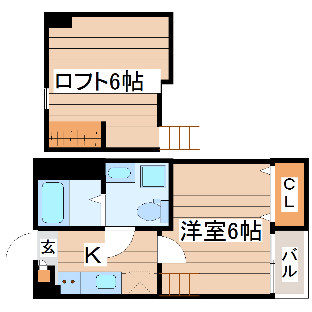 カトルセゾンの間取り