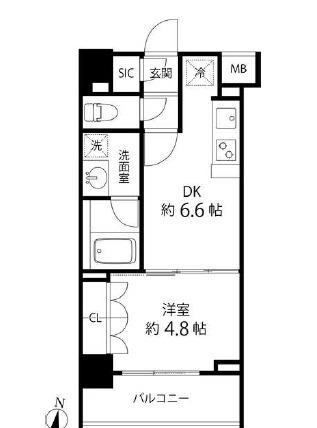 リリエンベルグ目白壱番館の間取り