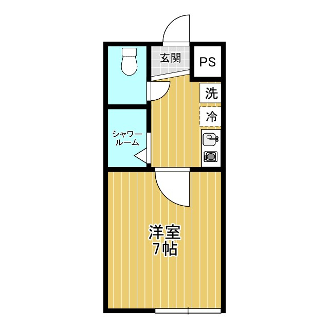 Commons真志喜の間取り