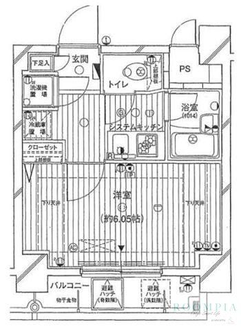 【ソアブール小石川NOVAの間取り】