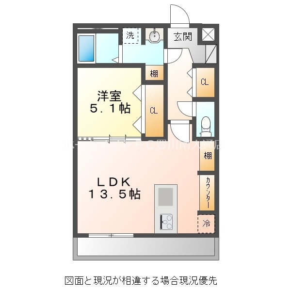 ル・シヤージュの間取り