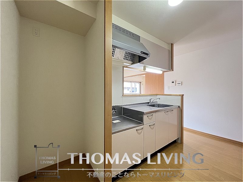 キッチン　コンロ設置可。お好きなコンロを設置下さい。