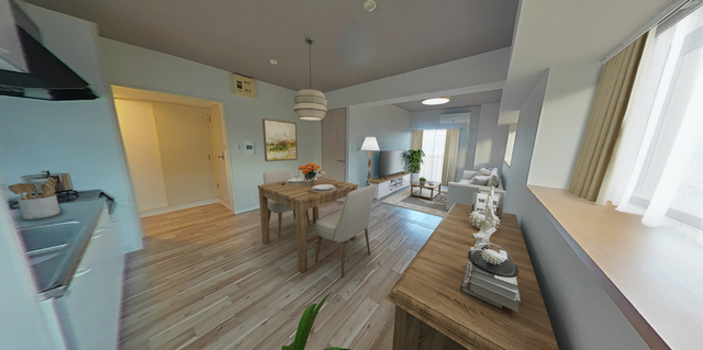 居室・リビング　家具はＣＧです