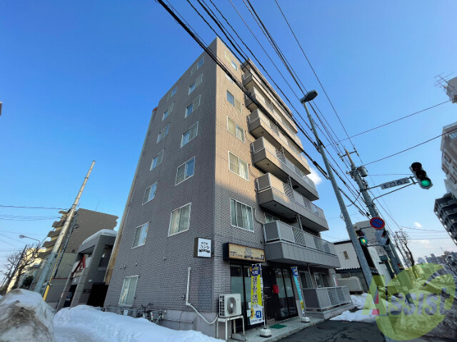 建物外観　札幌市北区北二十三条西「アルファスクエア北２３条」