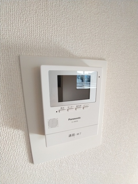 セキュリティ　ＴＶモニターホン付きです