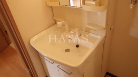 洗面設備　同物件別部屋です。