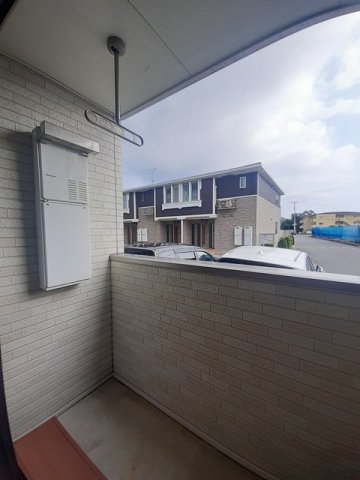 バルコニー　バルコニーがあります