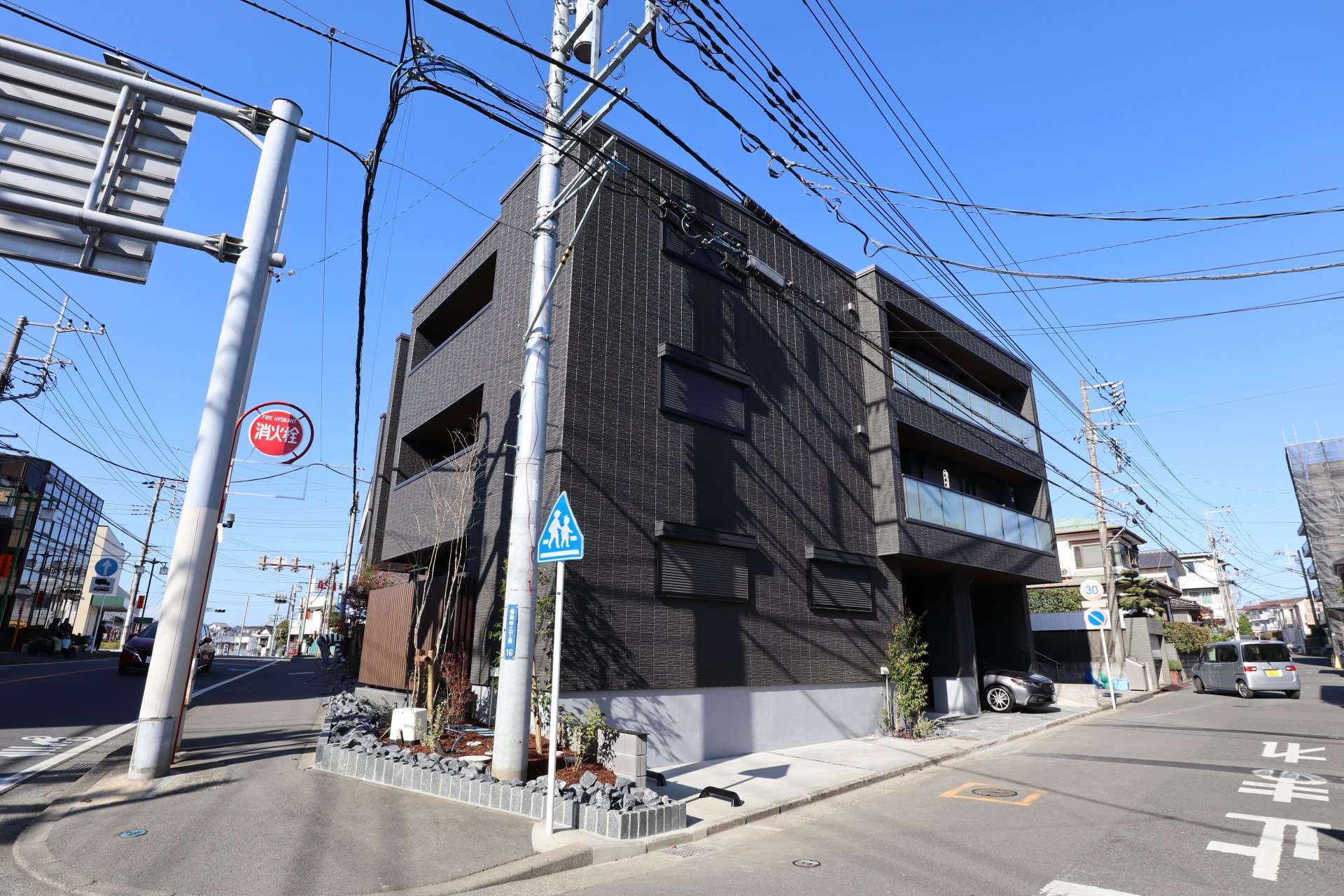 建物外観　積水ハウス施工のZEH＆ホテルライク仕様の賃貸マンション