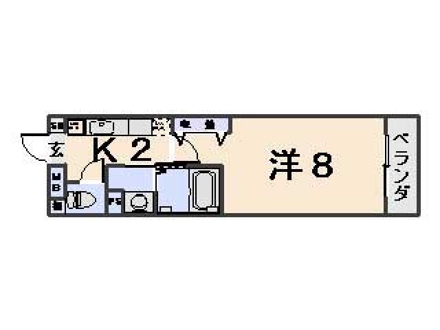 イーストヴィレッジ大宅の間取り