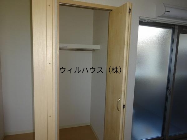 収納　クローゼット！
