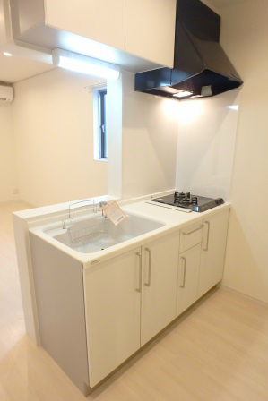 キッチン　ガスコンロあり