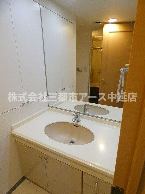 洗面設備　御殿山南パークハウス　は三都市アース中延店へお任せください！