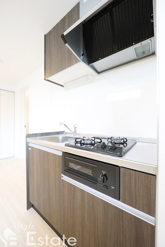 キッチン　２口コンロシステムキッチン