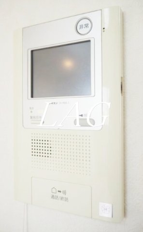 セキュリティ　モニター付きインターホンです。