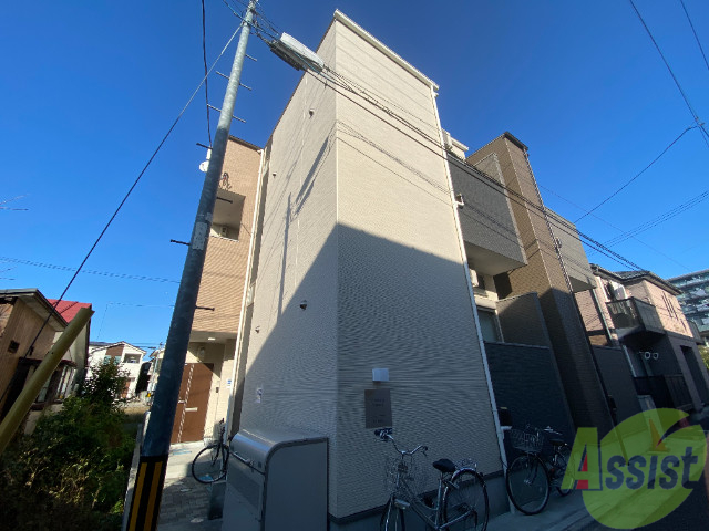 建物外観　仙台市若林区河原町２丁目「Ｌａ　Ｖｅｎｕｓ」