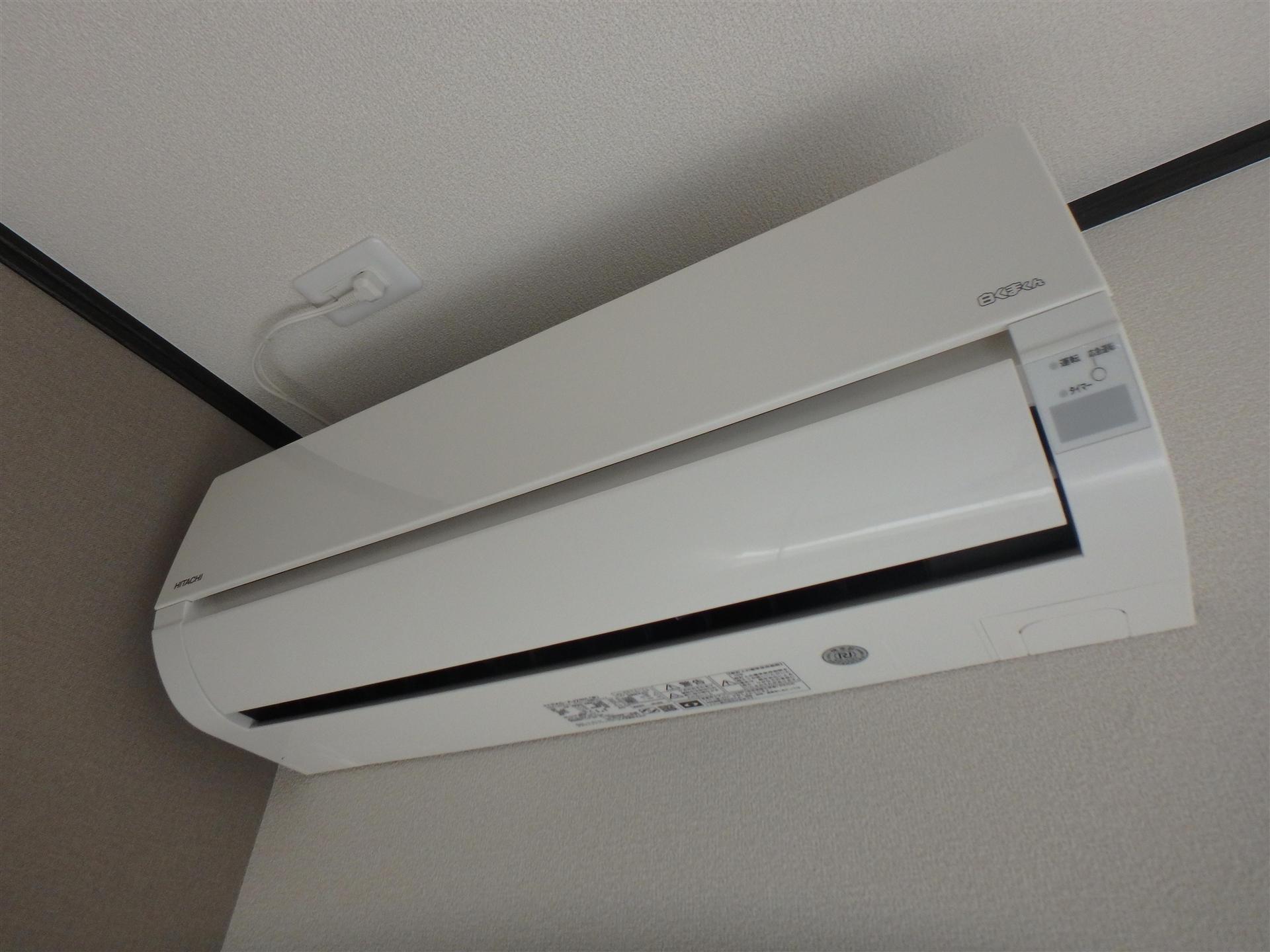 その他設備　エアコン付きで一年中快適に過ごせます！