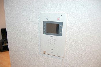 セキュリティ　モニター付きインターホンです♪