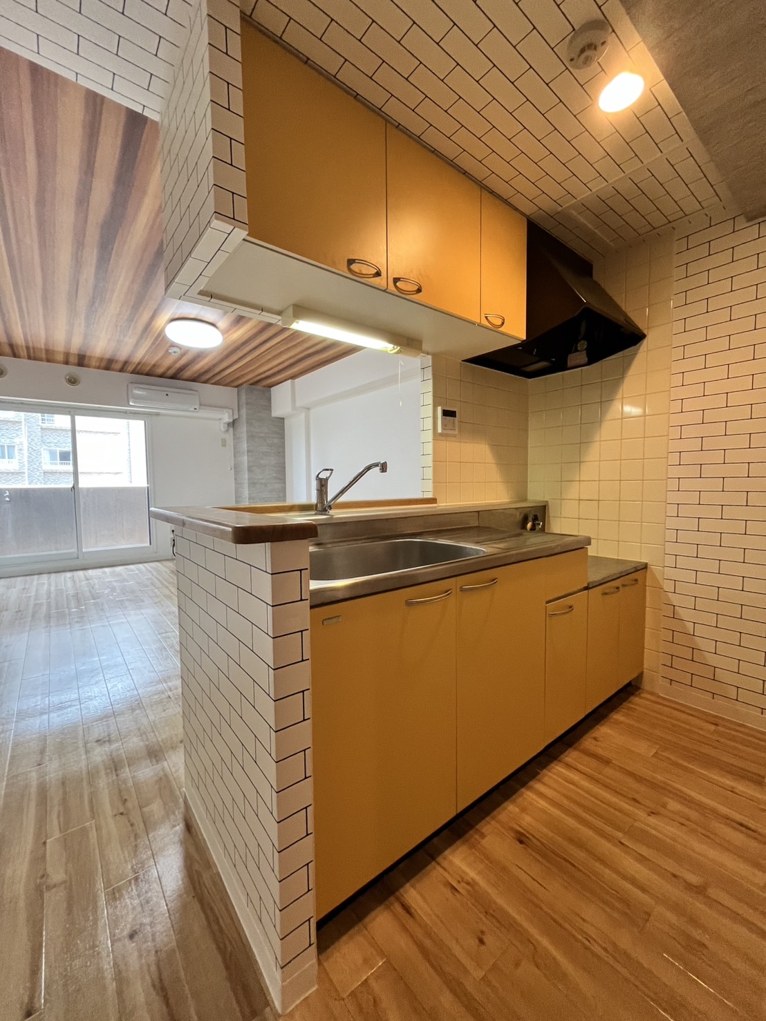 キッチン　※同じ間取りの他号室です。