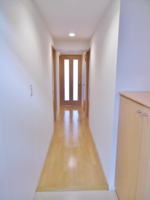 玄関　201号室の写真です。