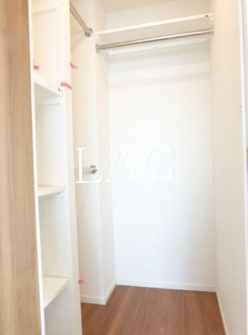 収納　ウォークインクローゼットです。
