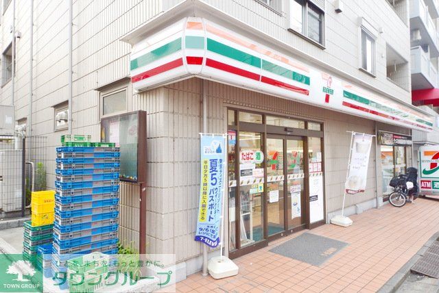 コンビニ　セブンイレブン板橋仲宿商店街店（コンビニ）まで800m