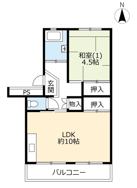 UR五輪の間取り写真