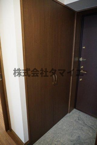 収納　靴収納スペースです