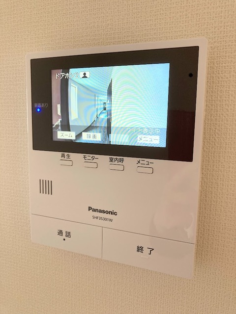 セキュリティ　モニター付インターホン