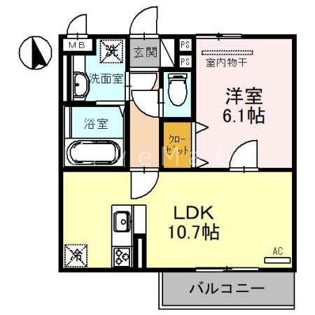 Pearl Annexの間取り写真