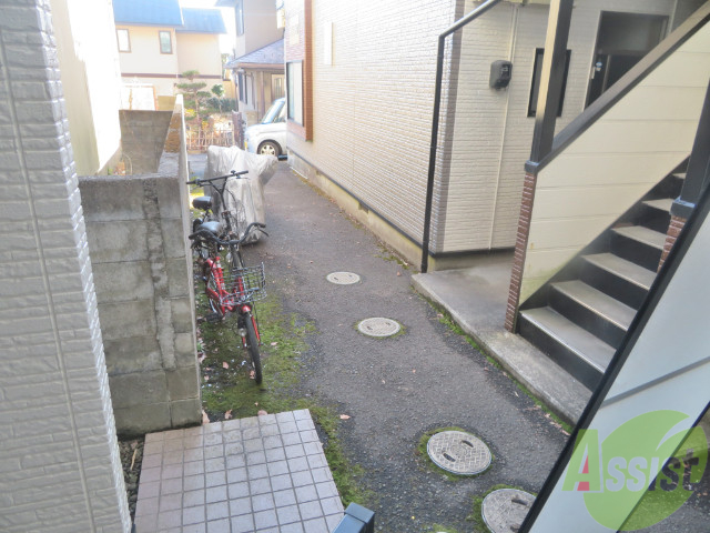 バルコニー　バルコニーはこんな感じですねー。