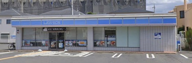コンビニ　ローソン堺草尾南店（コンビニ）まで408m