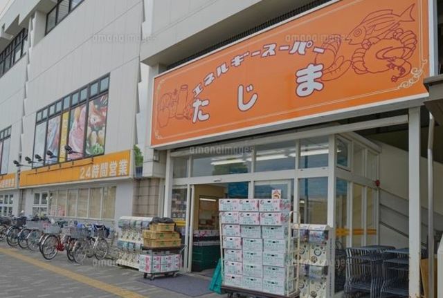 スーパー　エネルギースーパーたじま新柴又店（スーパー）まで304m