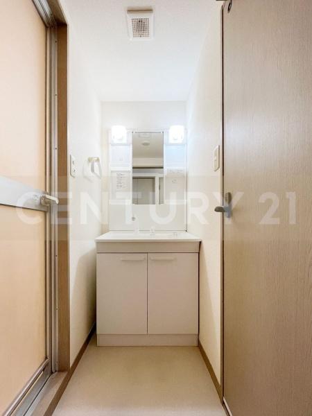 洗面設備　※他のお部屋の写真です。