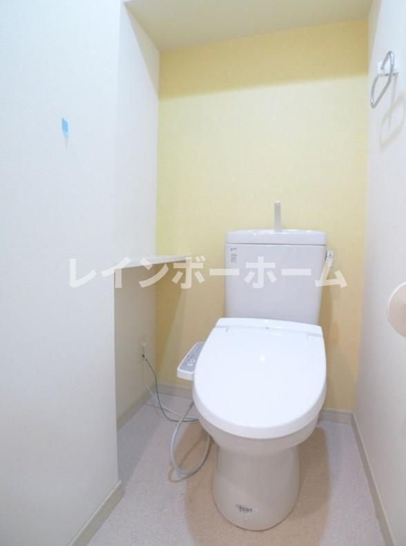 トイレ　ゆったりとした空間のトイレです