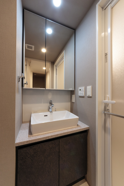洗面設備　※写真は同タイプ住戸です。
