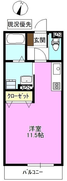 プランタン3の間取り写真