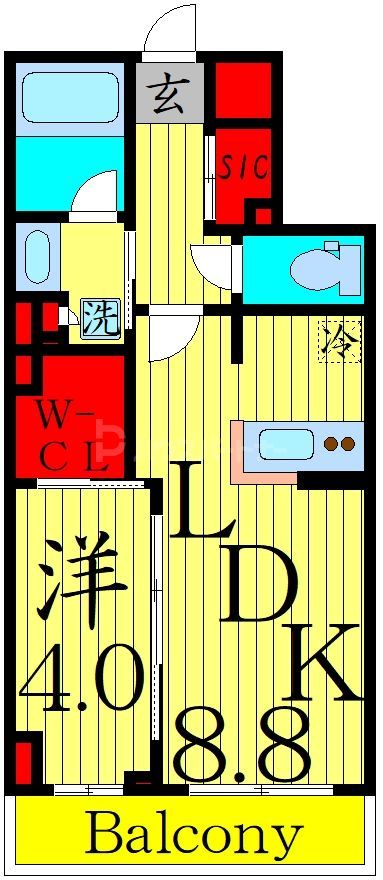 Solast Square綾瀬の間取り写真