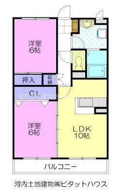 Y&Mマンションドリームの間取り写真