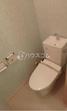 京阪本線 萱島駅 徒歩6分 2階建 築22年のトイレ写真