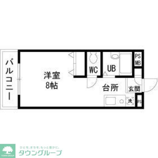 グランドール百瀬の間取り写真