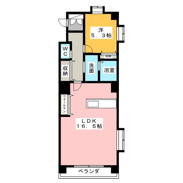 レフィナードの間取り写真