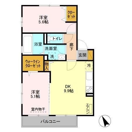 セジュール yoshiの間取り写真