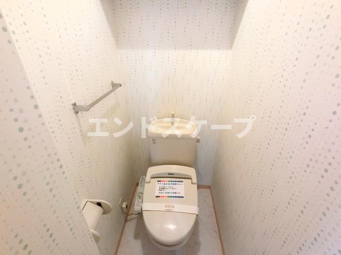 ＪＲ上越線 群馬総社駅 徒歩47分 2階建 築23年のトイレ写真