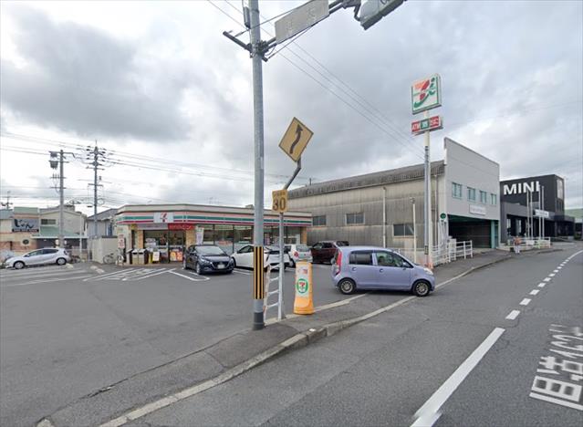 コンビニ　セブンイレブン岡山平野店（コンビニ）まで1247m