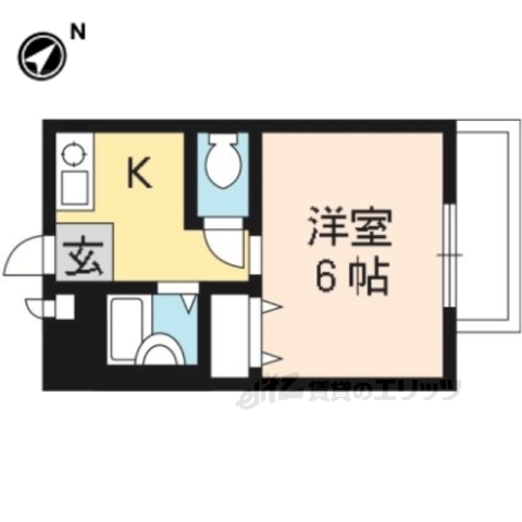 カーサ町並の間取り写真