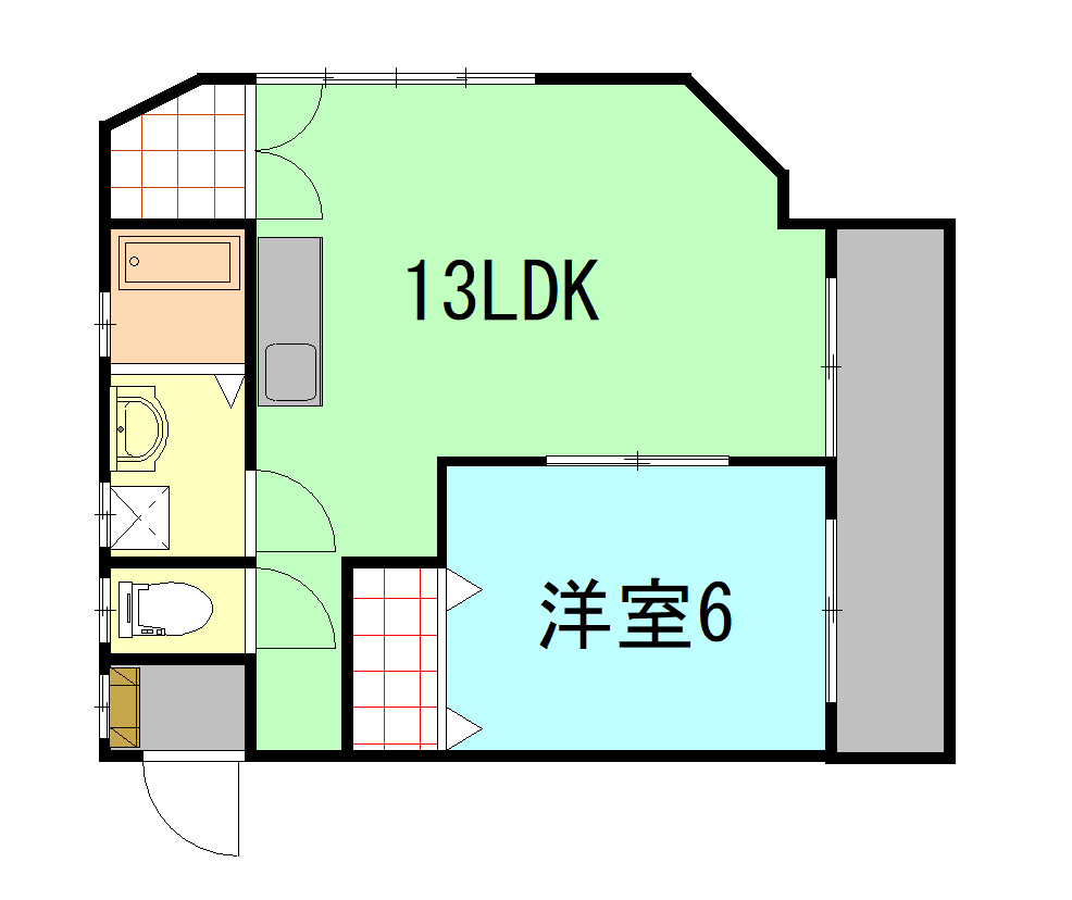 小林ビルの間取り