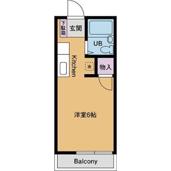 神奈川県厚木市戸室２（アパート）の賃貸物件の間取り
