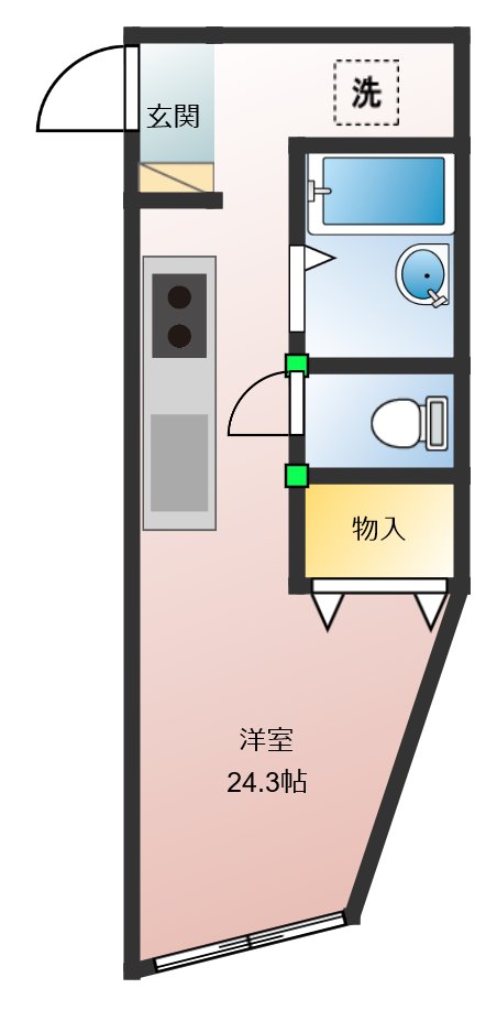 【フォーレストモリカワの間取り】