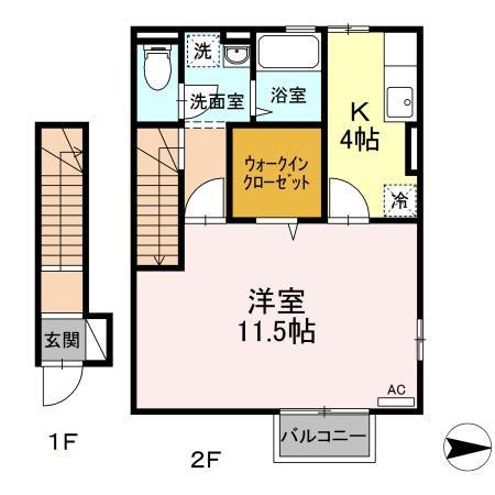 ローズコートの間取り