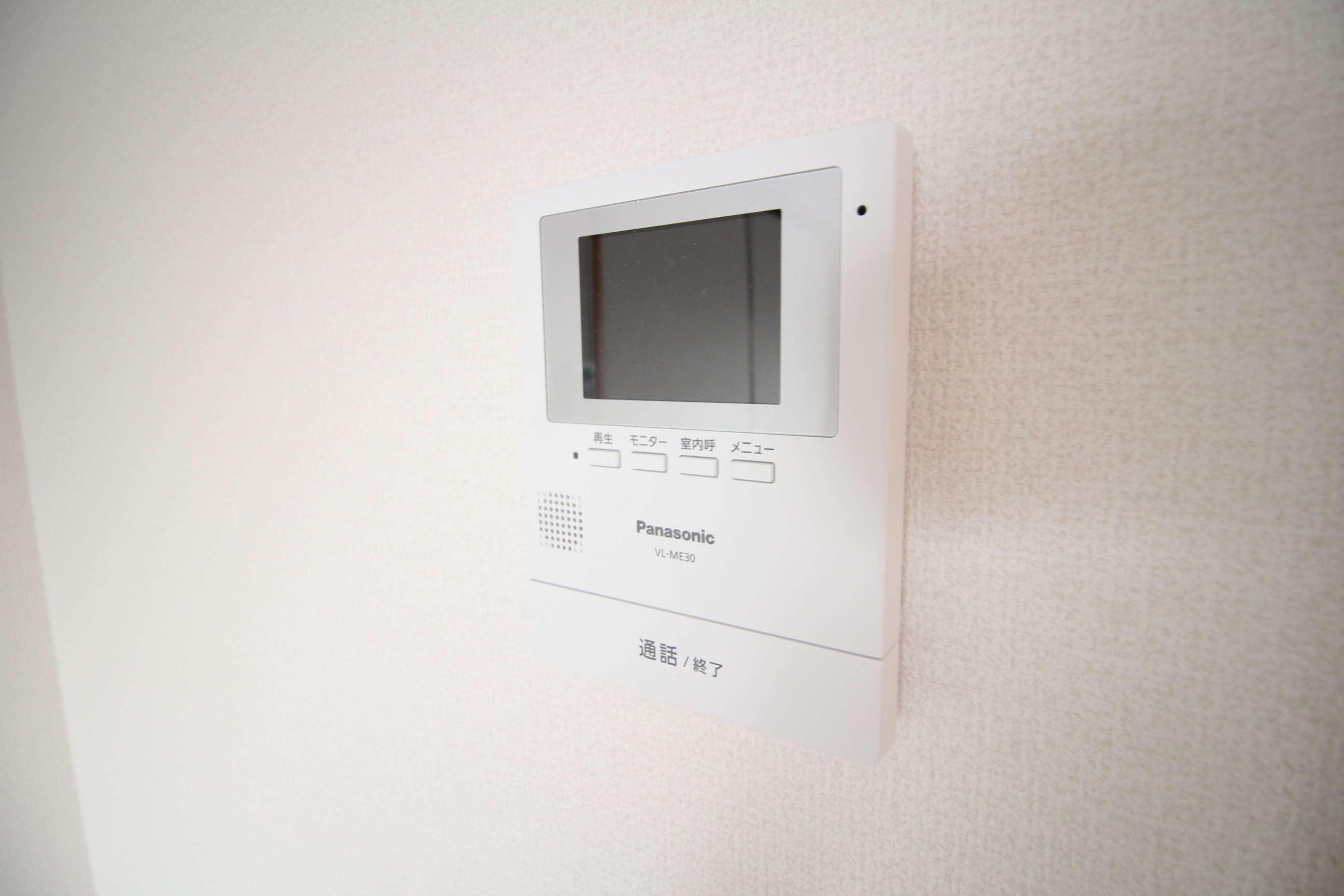 セキュリティ　安心のモニターフォン♪